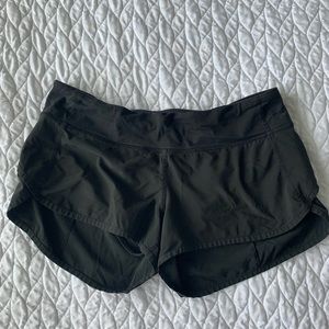 Lululemon speed shorts